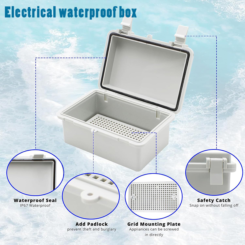 Outdoor Power Distribution Box - Водонепроницаемая электрическая распределительная коробка IP66 для
