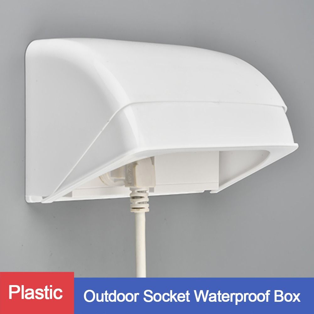 Outdoor Power Outlet Box - 1 шт., уличная розетка, водонепроницаемая коробка,