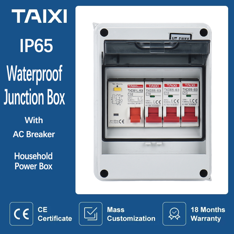 Outdoor Power Distribution Box - Внешняя стандартная Водонепроницаемая электрическая распределительная коробка