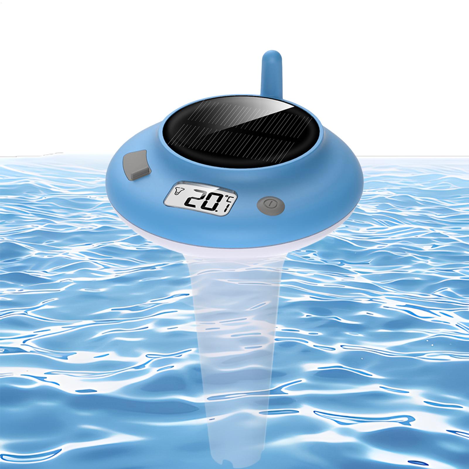 Outdoor Power For Hot Tub - Солнечный цифровой плавающий термометр для бассейна: