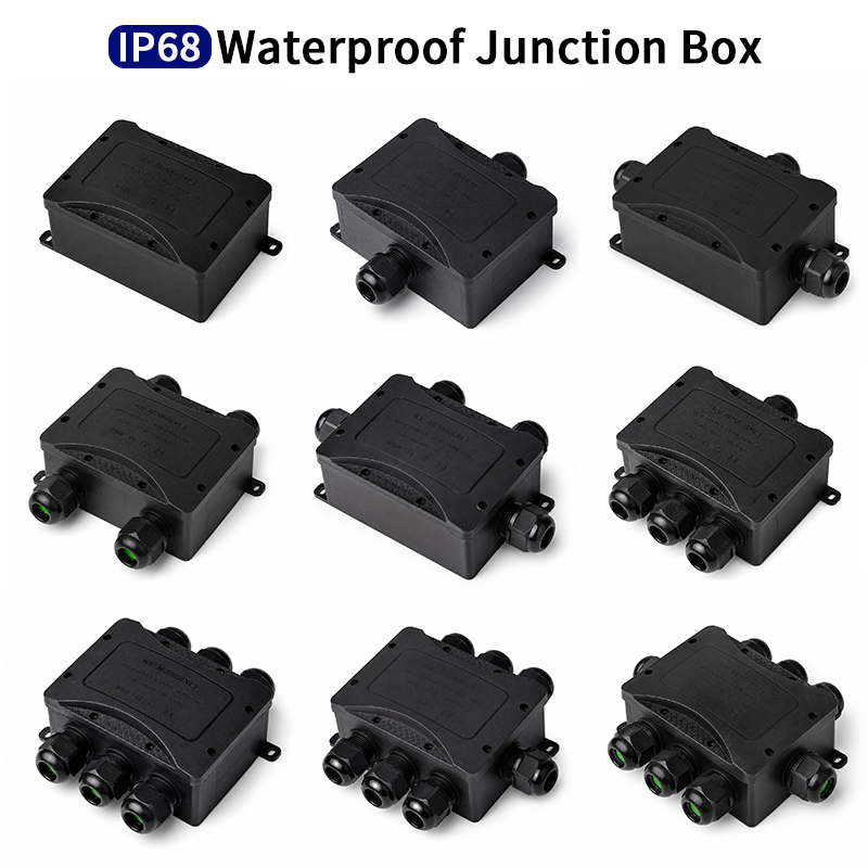 Outdoor Power Distribution Box - Водонепроницаемая распределительная коробка IP68 на 2-8