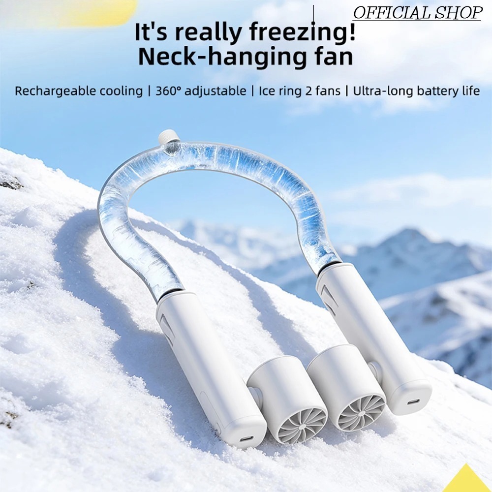 Outdoor Power Fan - Портативный вентилятор для шеи с высокоскоростной