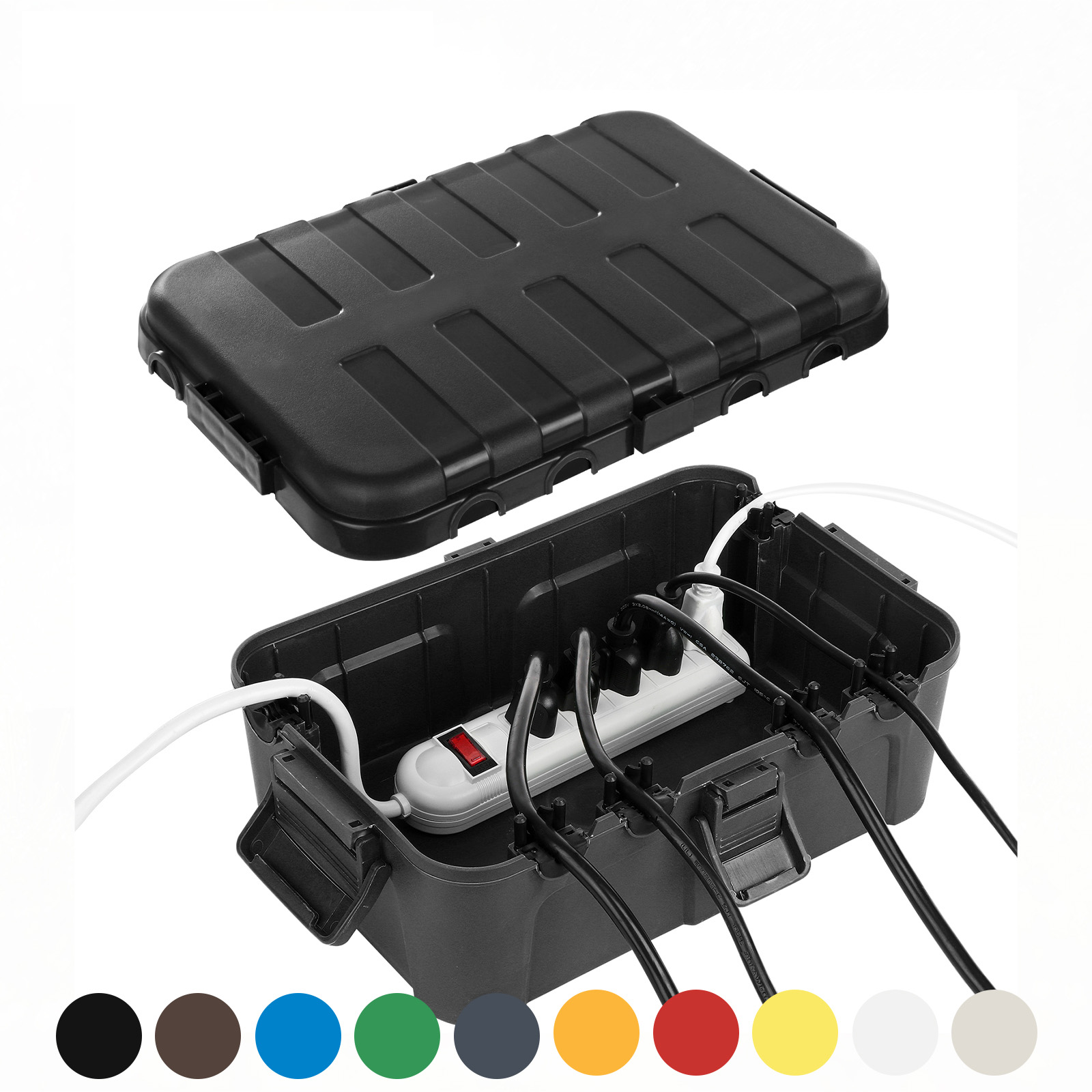 Outdoor Power Outlet Box - Очень большая наружная электрическая коробка, водонепроницаемая