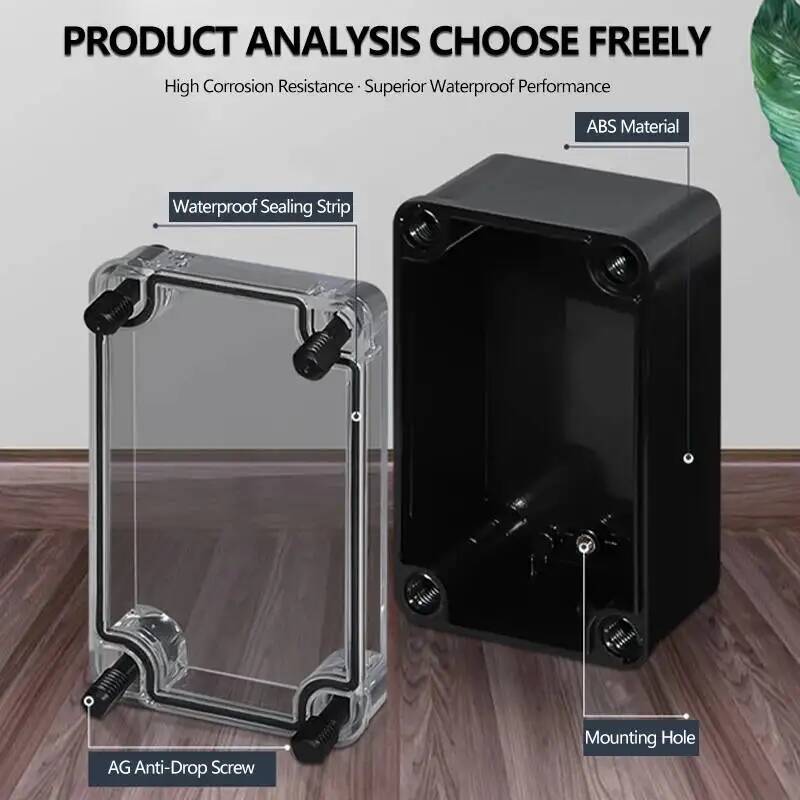 2 шт., прозрачная крышка, водо – обзор и цена Outdoor Power Distribution Box