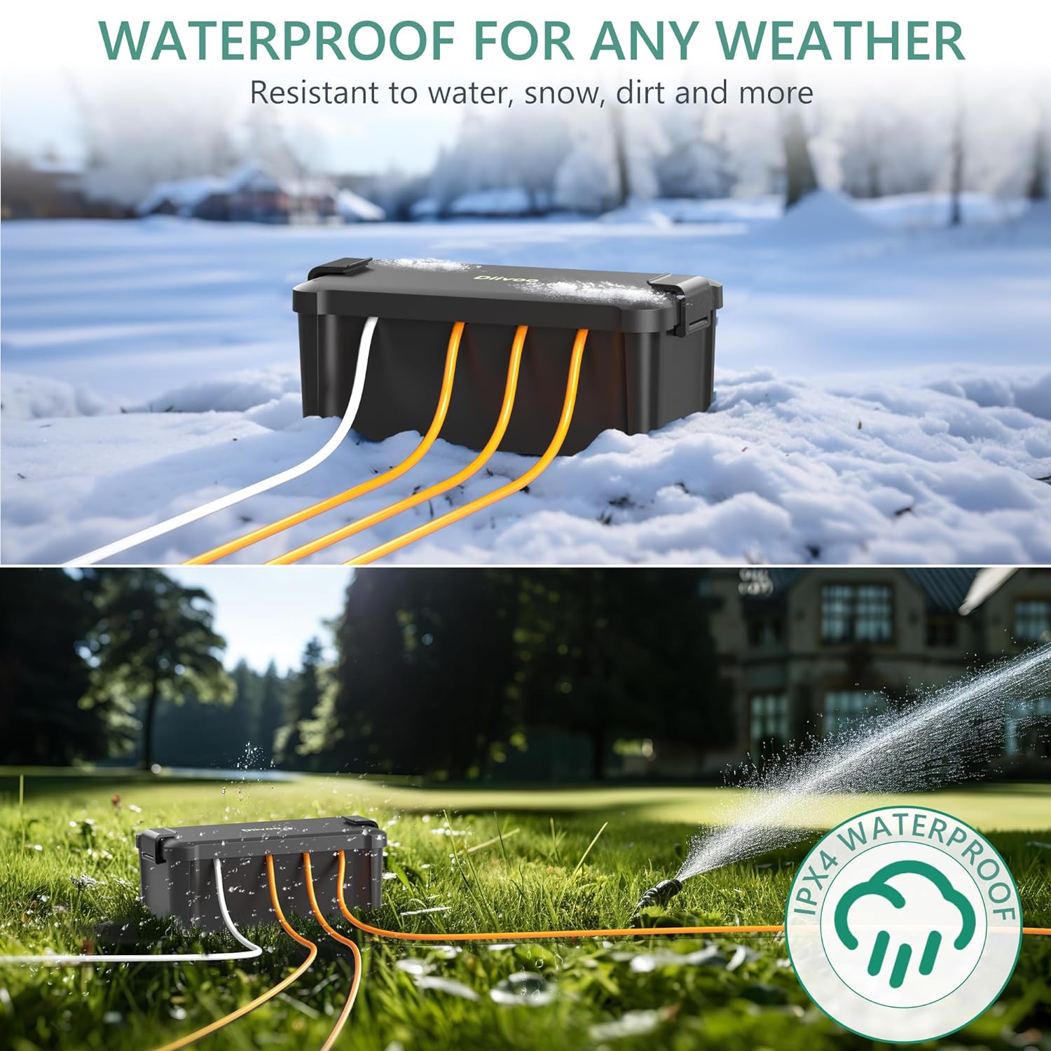 Diivoo уличная водонепроницаем – обзор и цена Outdoor Power Distribution Box