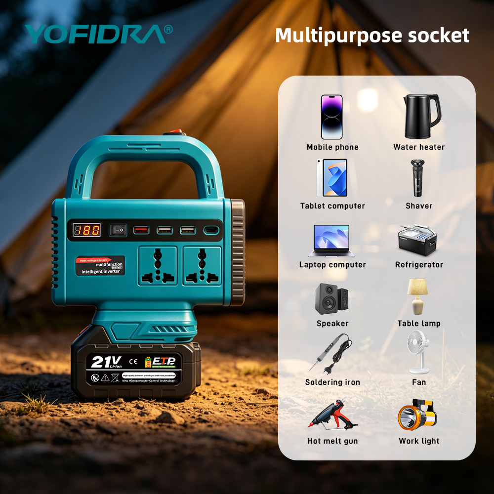 Портативный инвертор YOFIDRA 2 – обзор и цена Outdoor Power Point