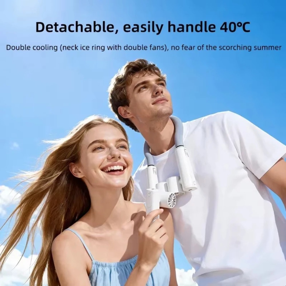 Портативный вентилятор для шеи – обзор и цена Outdoor Power Fan