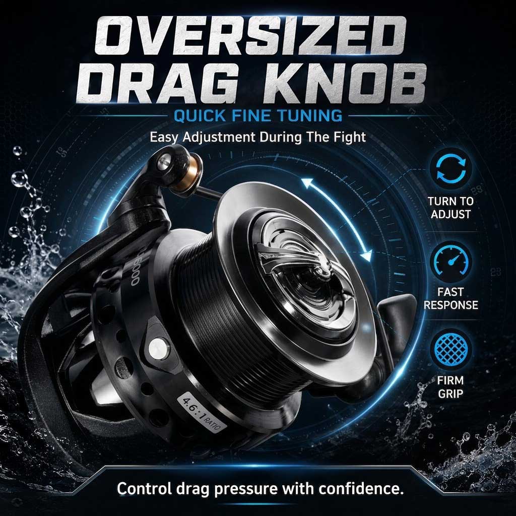 Катушка для спиннинга SAMOLLA  – обзор и цена Outdoor Power Reel