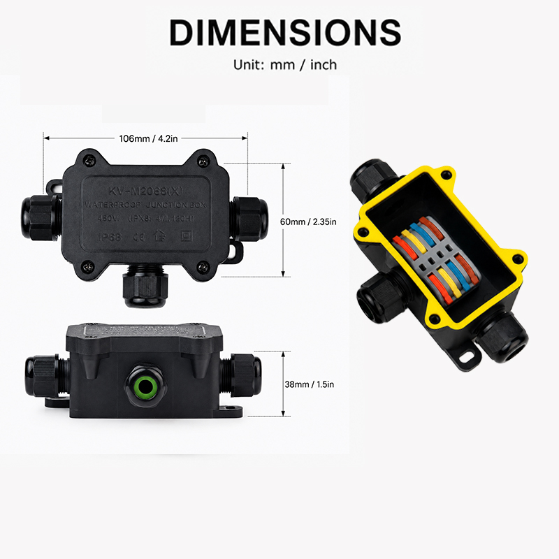 Водонепроницаемая соединительн – обзор и цена Outdoor Power Outlet Box