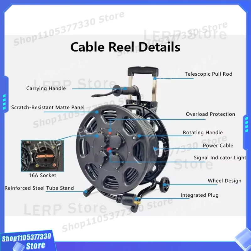 25-метровый сверхпрочный удлин – обзор и цена Outdoor Power Reel