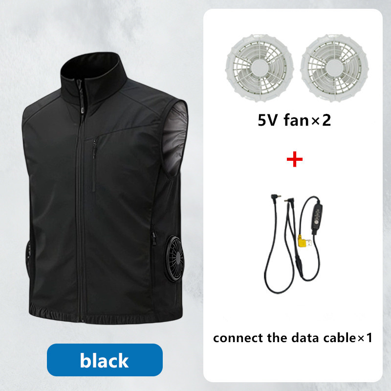Летний мужской жилет с вентиля – обзор и цена Outdoor Power Fan